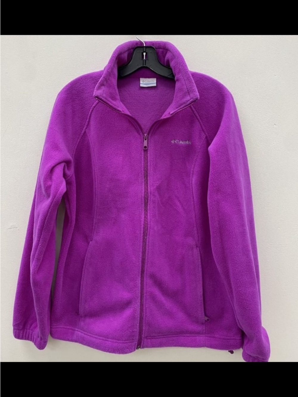 Columbia Kids Vibrant Purple Full-Zip Fleece Jacket